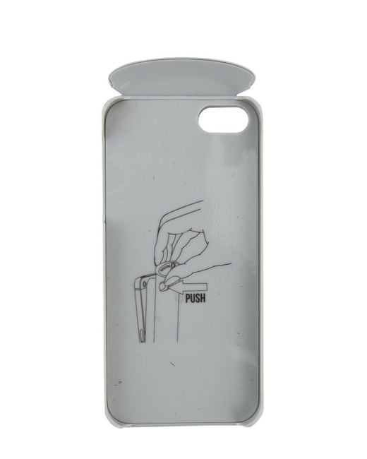 Moschino Red Iphone 5/5 S Cover for men