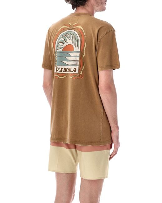 Vissla Brown Cosmic Tee
