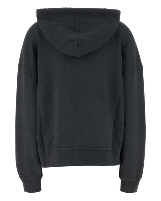 Golden Goose Deluxe Brand Black Journey Zip Up Hoodie