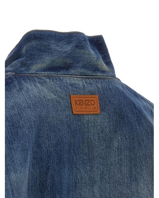 KENZO Kimono -jas in het Blue voor heren
