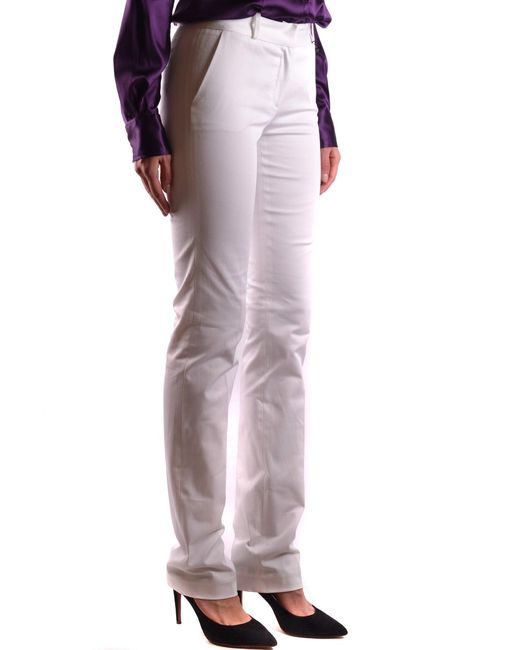 Dolce & Gabbana White Trousers D&g