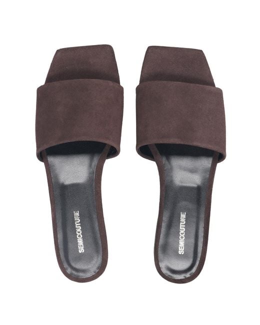 Semicouture Brown Sandals