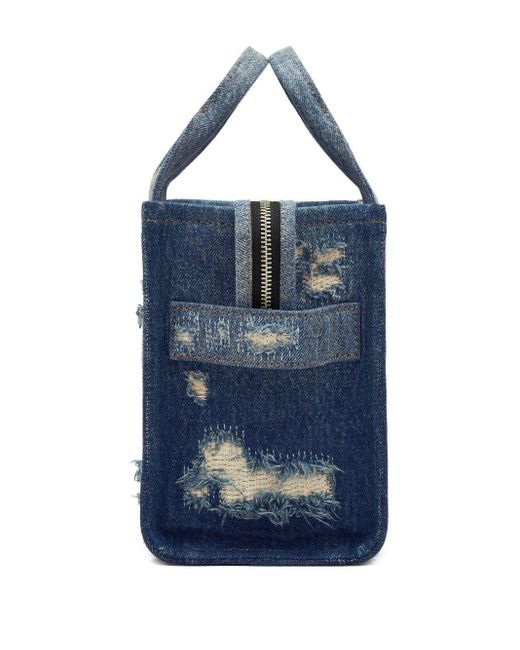 Marc Jacobs Blue Kleine The Rip And Repair Jeans-Tote Bag