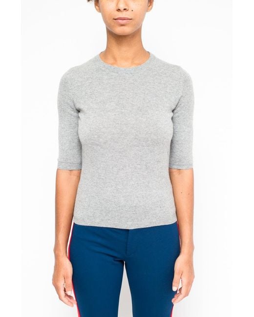 LA ROSE Gray Pullover