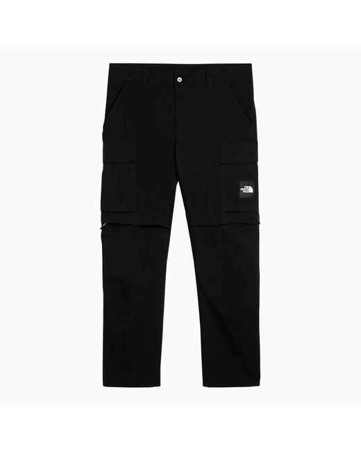 The North Face Black Convertible Cargo Trousers for men