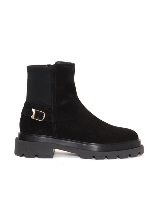 Santoni Black Boot
