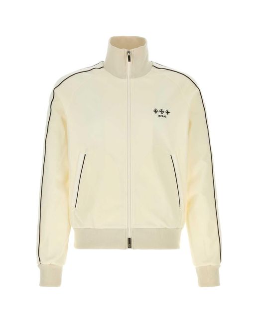 Tatras Natural Cream Polyester Blend Sweatshirt for men
