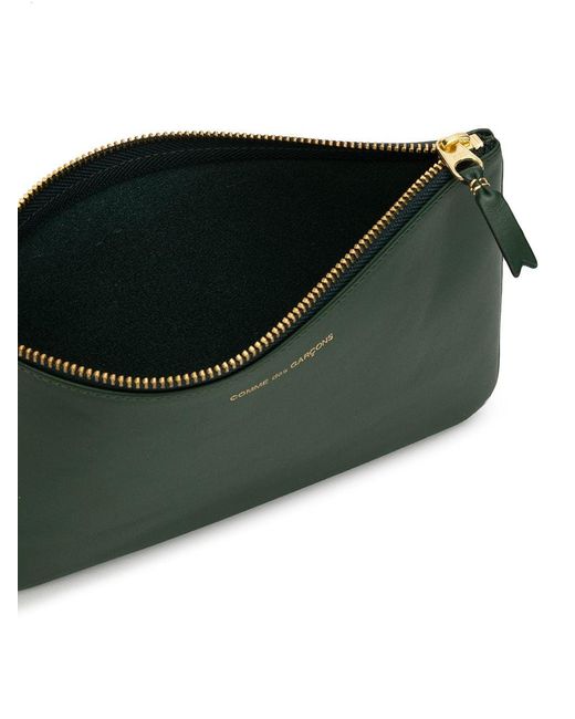 Comme des Garçons Green Classic Coin Purse for men