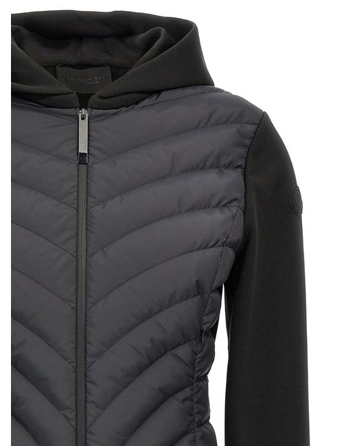 Moncler Black Zip Up' Hoodie