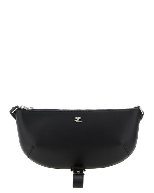 Stucco A Tracolla Di Courrreges "Holy Eclipse" di Courreges in Black