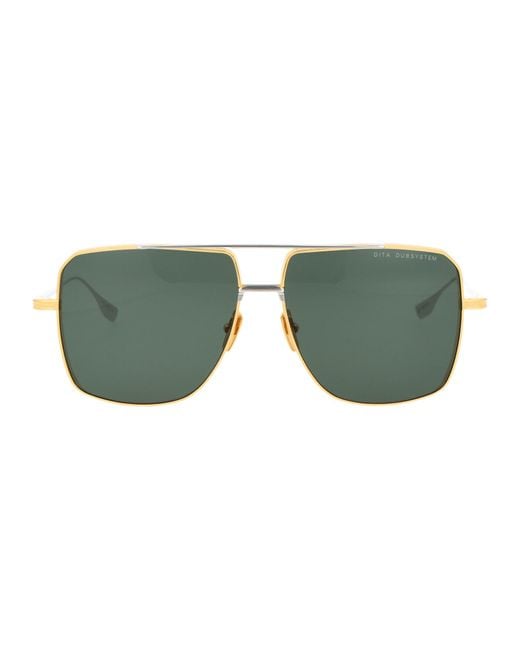 Dita Eyewear Green Sunglasses