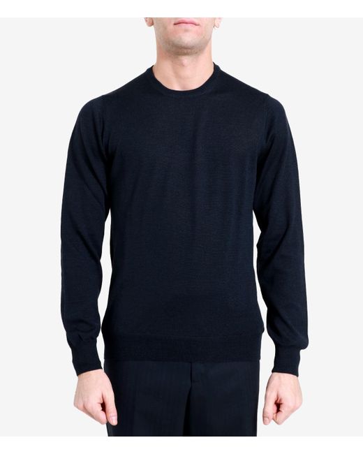 Tagliatore Blue Sweaters for men