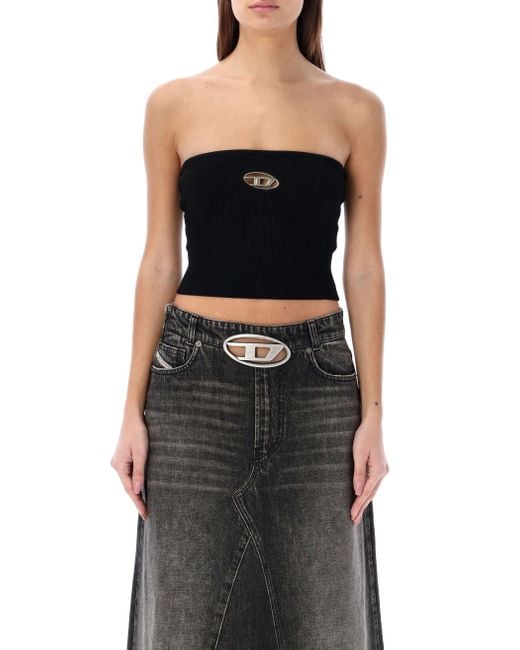 DIESEL Top Vrouw in het Black