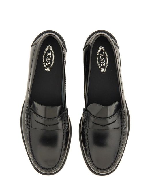Tod's White Loafers