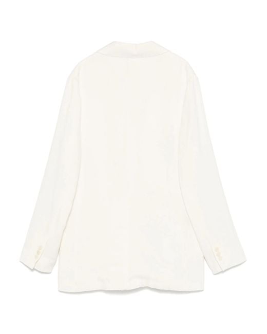 Barena White Giacca Gala' Brezza