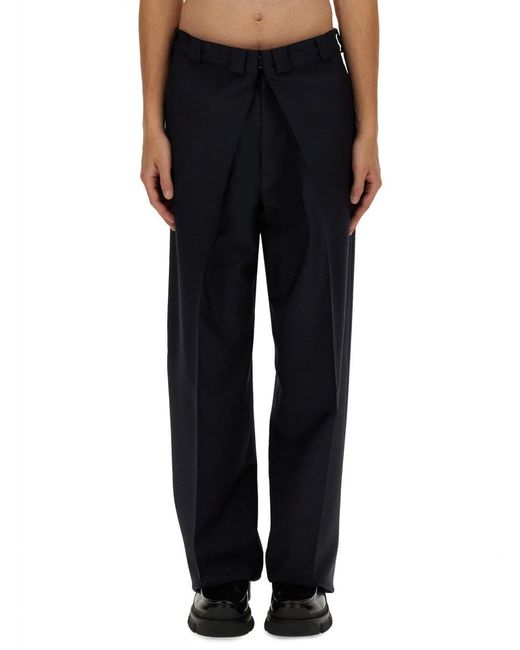 Givenchy Black Extra Large Elegant Wool Pants for men