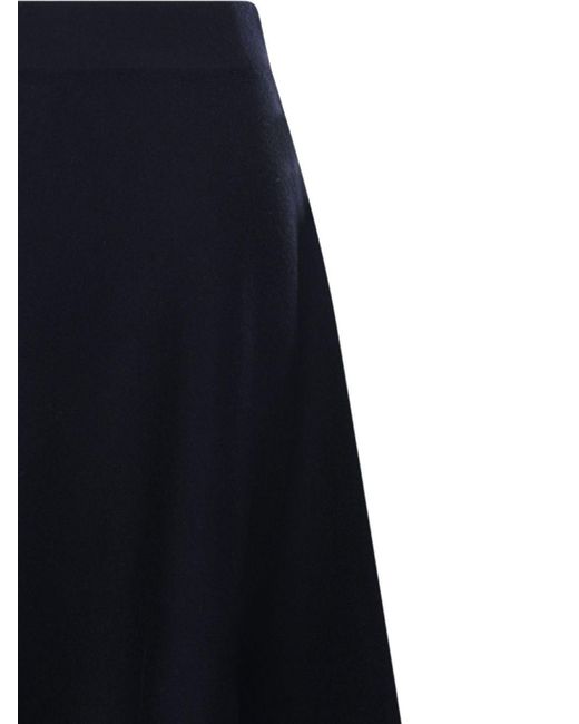 Max Mara Blue Charcoal Pile Baseball Cap