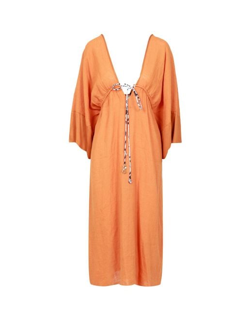 Ottod'Ame Orange Dresses