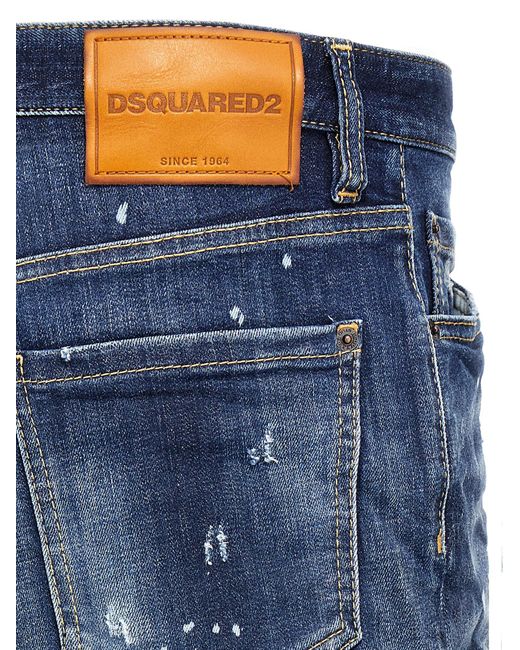'Marine' Bermudas Shorts DSquared² de hombre de color Blue