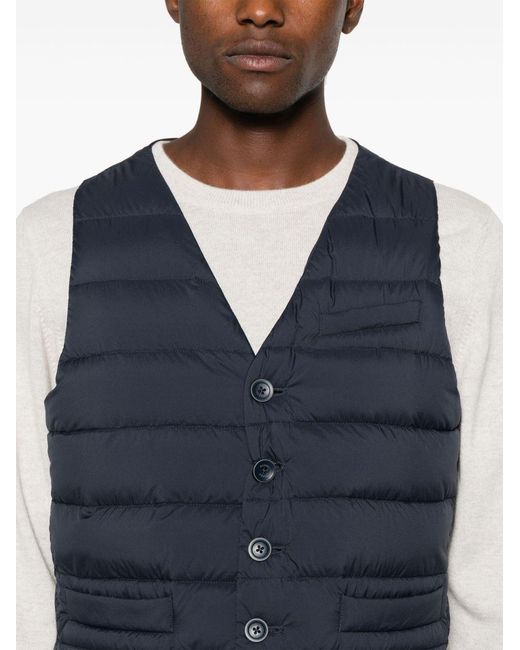 Herno Blue Il Panciotto Down Vest