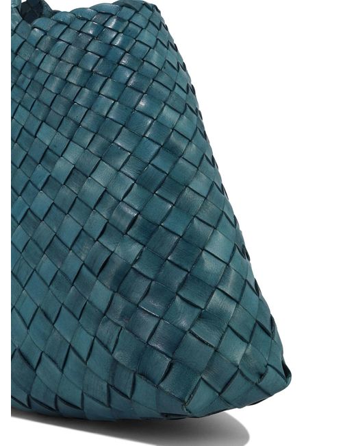 "Santa Croce Small" Handbag Dragon Diffusion en coloris Blue