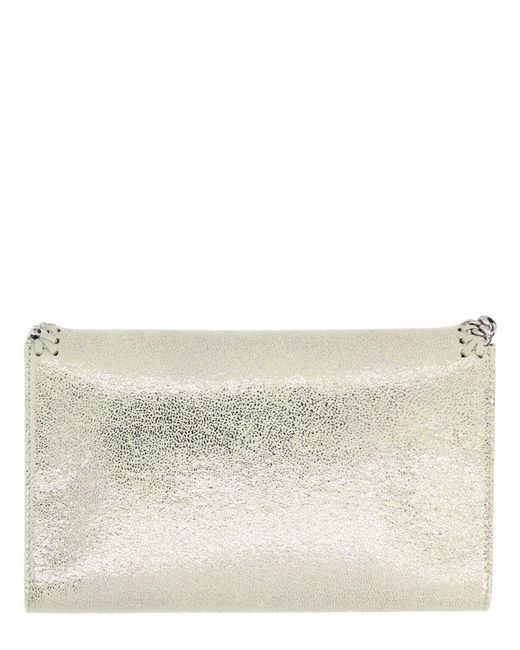 Stella McCartney Gray Polyester Shoulder Bag