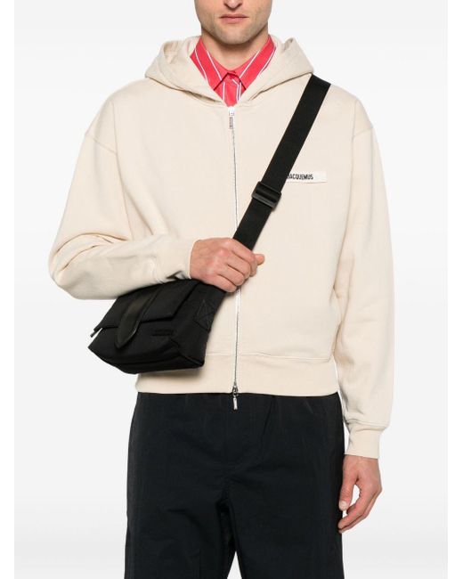 Jacquemus Kleine Bambino Kuriertasche in Black für Herren