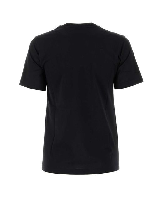 Burberry Black Cotton T-Shirt
