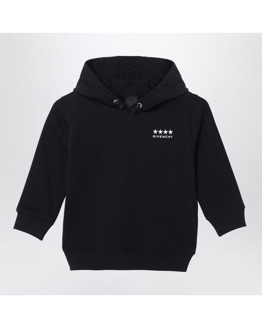 Givenchy Blue Hoodie With Logo for men