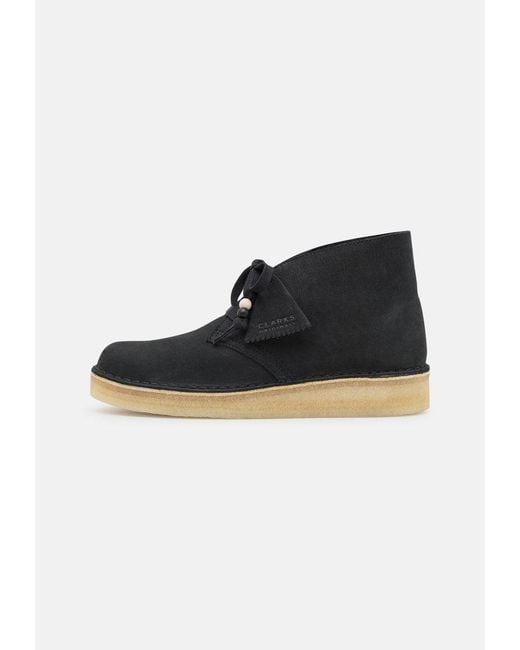Clarks Black Desert Coal for men