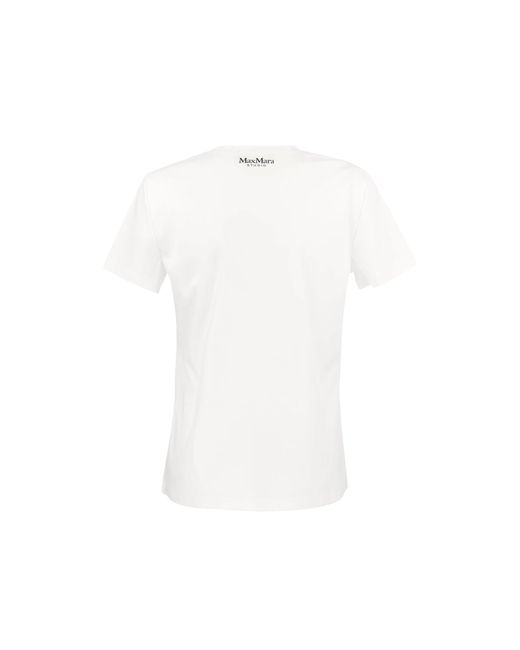 Max Mara Studio White Cocco T-shirt