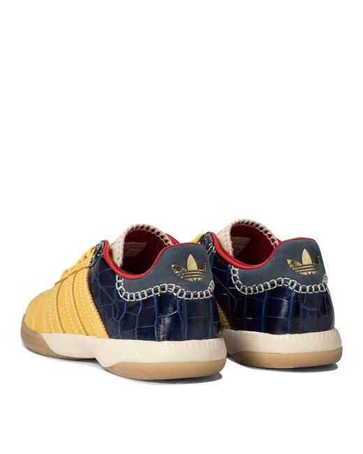 Adidas "Wildleder Samba x Wales Bonner" Sneaker in Yellow für Herren