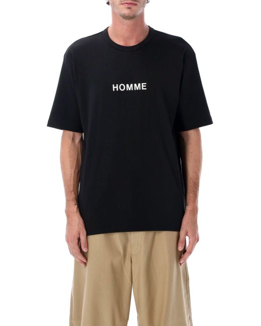 Comme des Garçons T Shirts En Polos Zwart in het Black