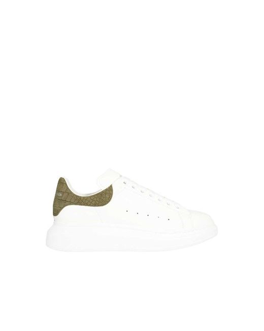 Crocodile Oversize Sneaker di Alexander McQueen in Multicolor da Uomo