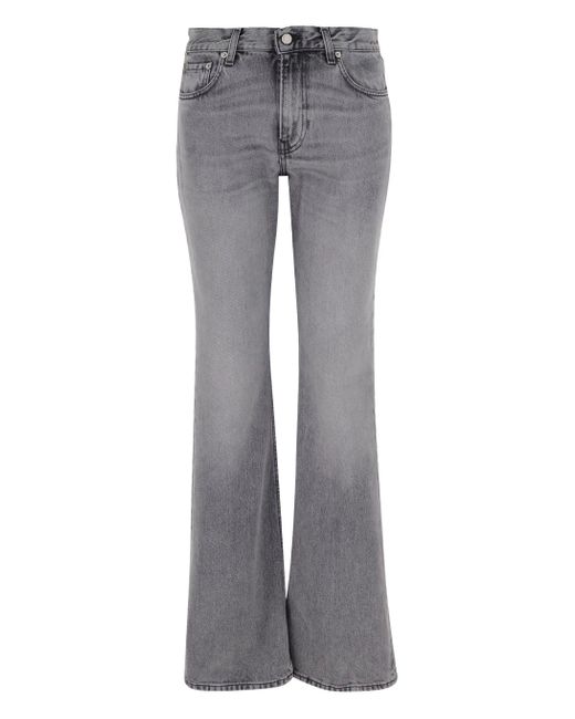 Haikure Gray Flora Flanel