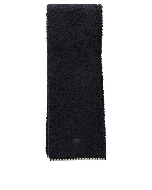 Ugg Black Schal "Scalloped" aus Ug-Fluff