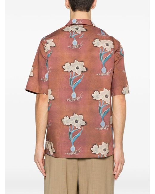 Paul Smith Multicolor Printed Shirt for men
