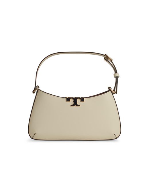 Tory Burch 'eleanor' White Lear Bag in het Natural