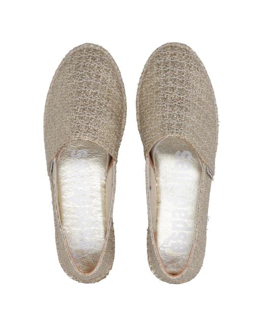 Espadrilles Gray Flat Shoes