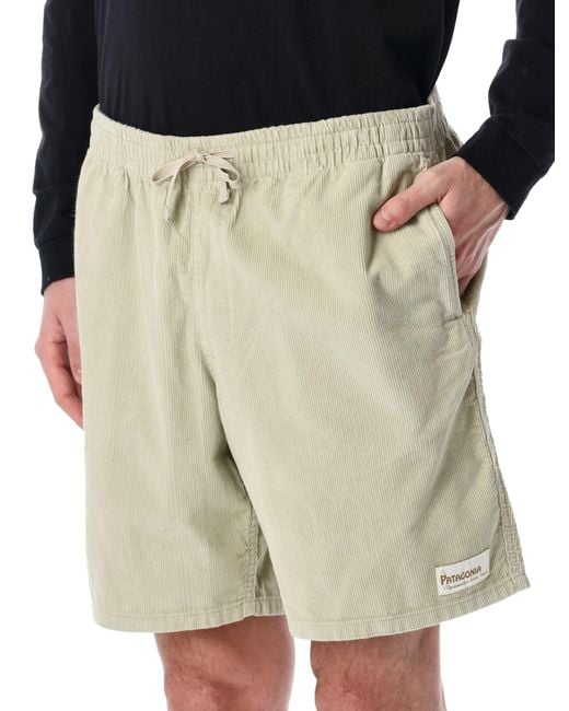 Patagonia Natural Corduroy Volley Shorts