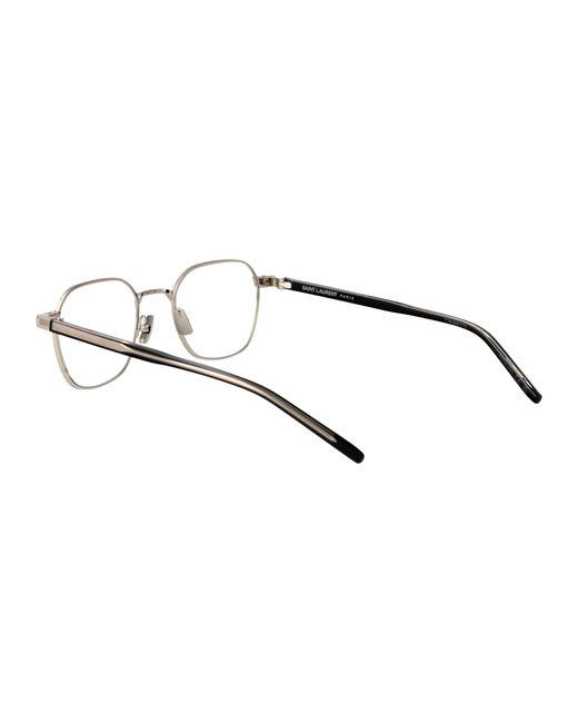 Saint Laurent Metallic Round Optical Sl 883 002