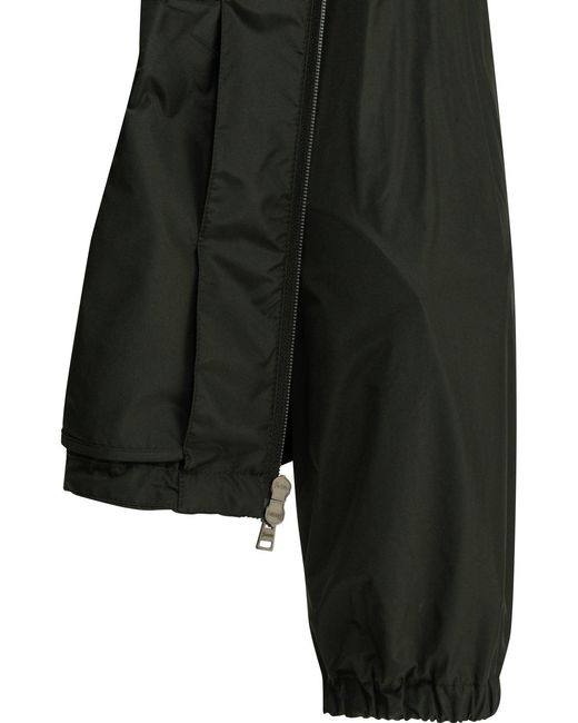 Herno Black "New Techno Taffeta" Raincoat