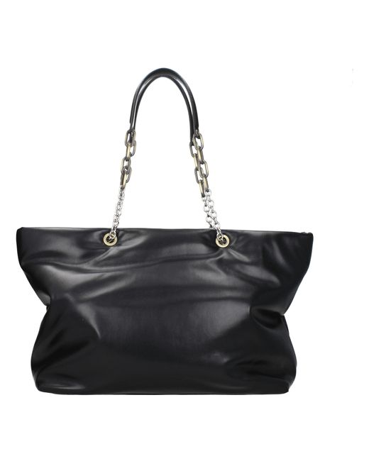 John Richmond Black Shoulder Bags Polyurethane