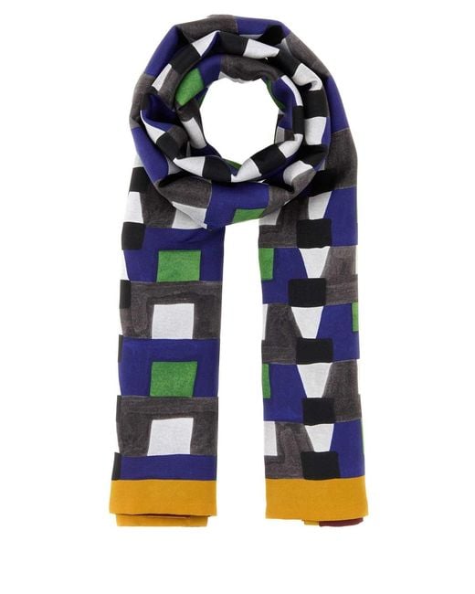 Miu Miu Blue Foulard