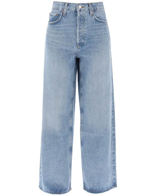 Jeans holgados de Low Sched Sched Agolde de color Blue