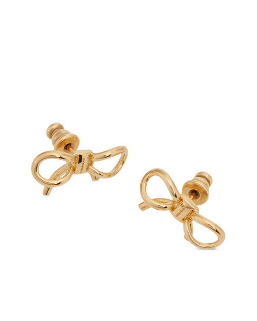 Ferragamo Metallic Vara Earrings