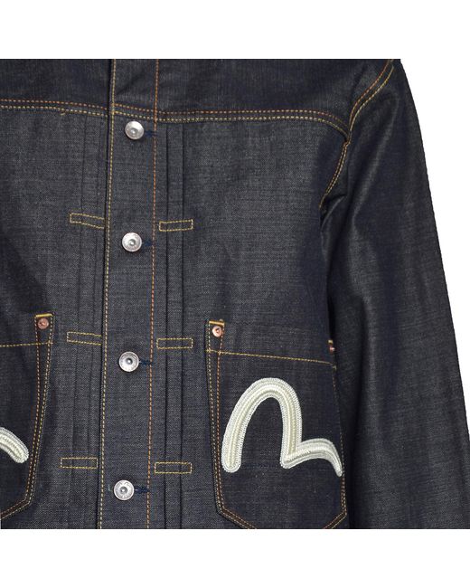 Abrigos Evisu de color Black