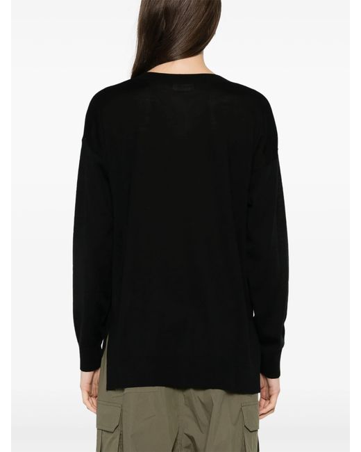 P.A.R.O.S.H. Black Linfa Pullover
