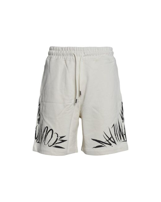 Marcelo Burlon Short in het Gray