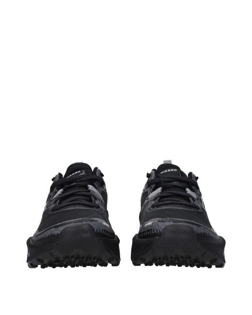 New Balance Black Sneakers Hierro Uomo Tessuto Nero/Grigio for men